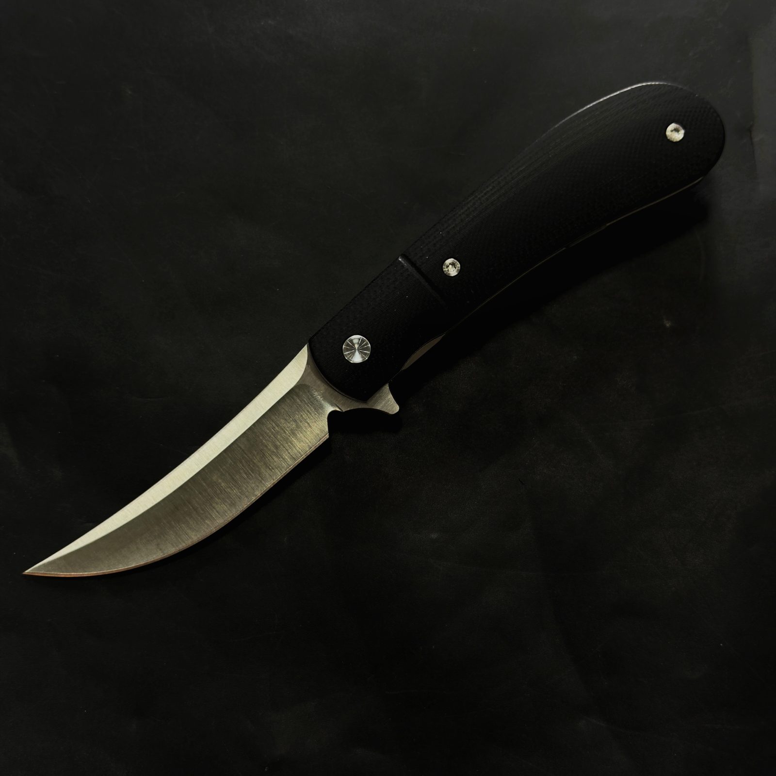 Torrey White Blade knife, blade open